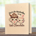 Marshmallow & Hot Chocolate - Better Together Plantable Card