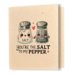 Salt & Pepper - Better Together Plantable Card