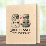 Salt & Pepper - Better Together Plantable Card