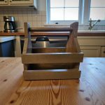 Rustic Handcrafted Beer Caddy