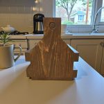 Rustic Handcrafted Beer Caddy