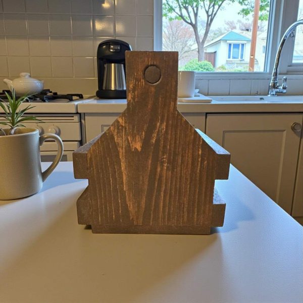 Rustic Handcrafted Beer Caddy