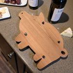 Pig Shaped Charcuterie Board