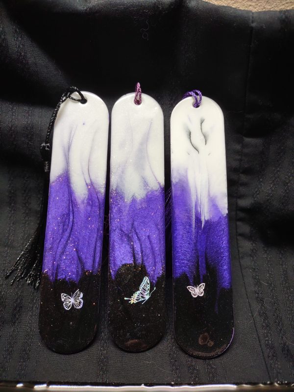 Resin Art Bookmarks Special Intro Price $5.00 each