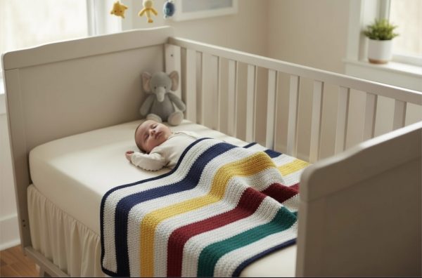 Hand-Crochet Baby Blanket