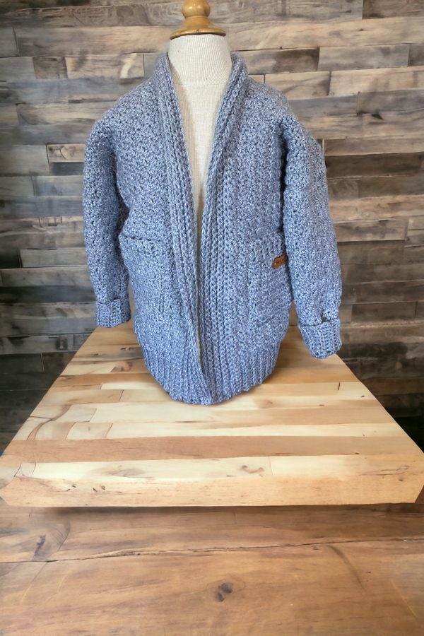 Crochet Kids Cardigan/Sweater