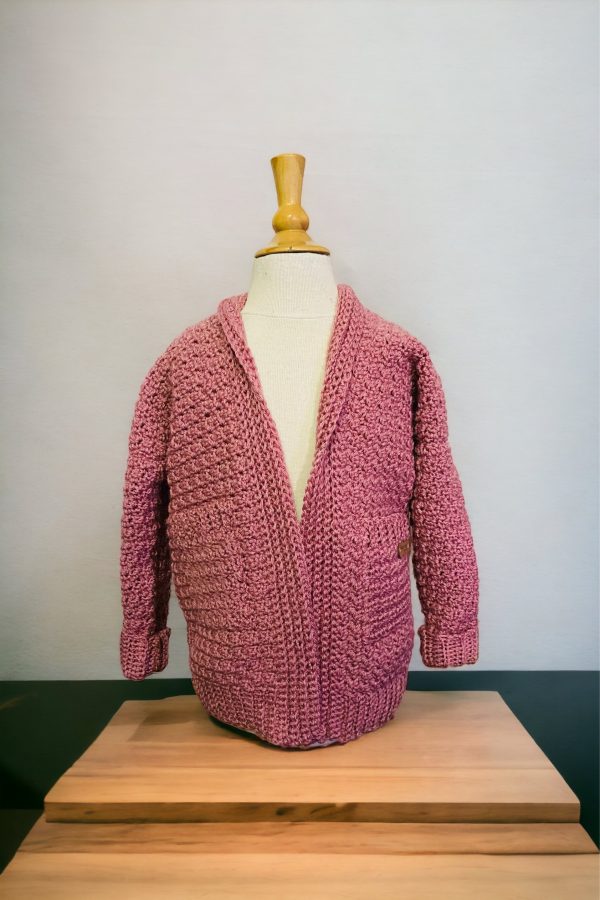 Crochet Kids Cardigan/Sweater