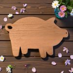Pig Shaped Charcuterie Board