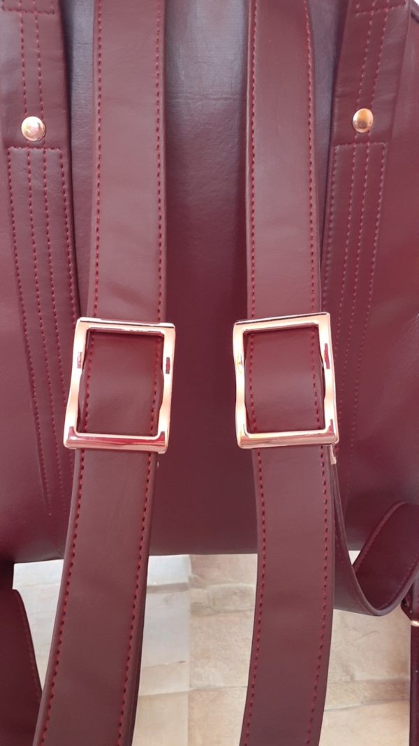 Zenaida Backpack: Cork & Vinyl Medium Backpack