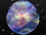 Resin Art Coasters 3.5" Galaxy