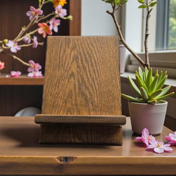 Cell and Tablet Hardwood Holders