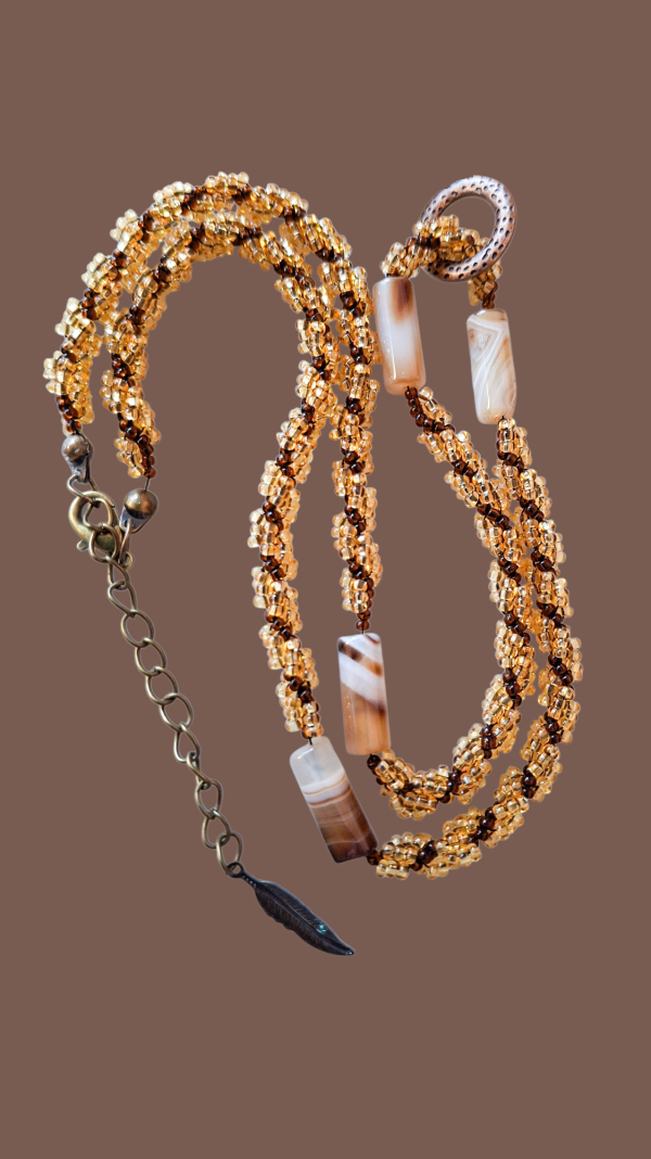Authentic Indigenous Beaded Birch Bark Medallion ~ Unisex Handcrafted Statement Piece