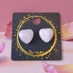 Delicate Rose Quartz Studs: Minimalist Gemstone Earrings for Friends, Gifting & Special Occasions