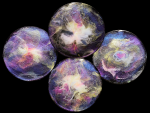 Resin Art Coasters 3.5" Galaxy
