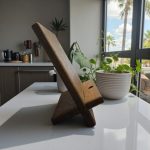 Cell and Tablet Hardwood Holders