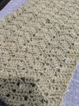 Chevron Neck Warmer Infinity Scarf in Alpaca blend