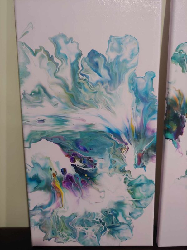 Violet Rush #231 - 2 pc Painting