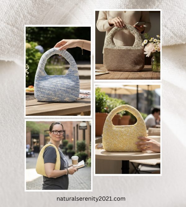 Hand Crochet Fashion Shoulder Bag