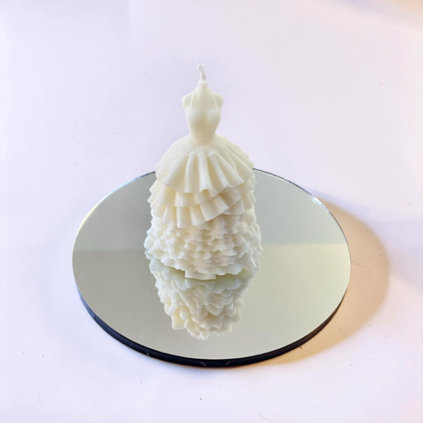 Graduation Ball Dress Table Candles
