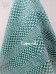 Handwoven Tea Towels / Linge à vaisselle tissé à la main / Green Collection