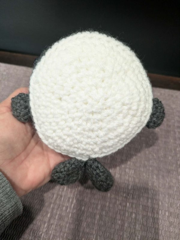 Crocheted Grey Whale