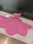 Crocheted Lovey Sleepy Piggy