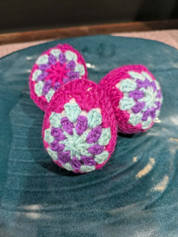 Easter Eggs in wool