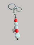 Canada red and white keychain