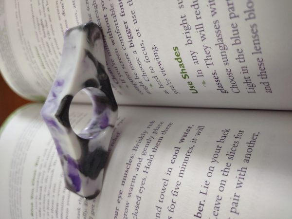 Resin Art Thumb Book Support