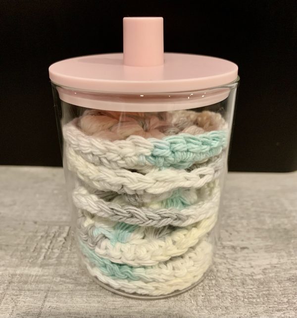 Facial Rounds & Glass Holder
