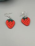 Strawberries Dangle Earrings