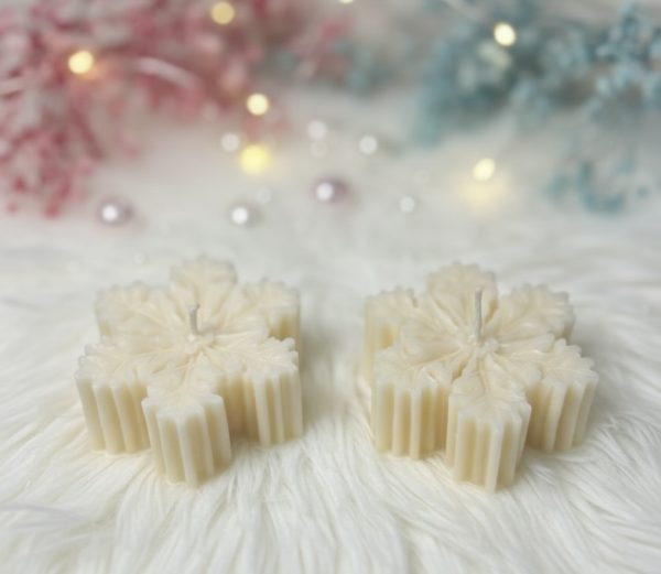 Snowflake Candle
