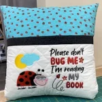 Book Pocket Pillow Slip Cover