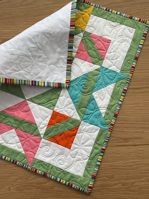 Quilted Spring Table Topper