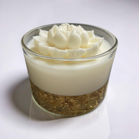 White and gold lotus 1