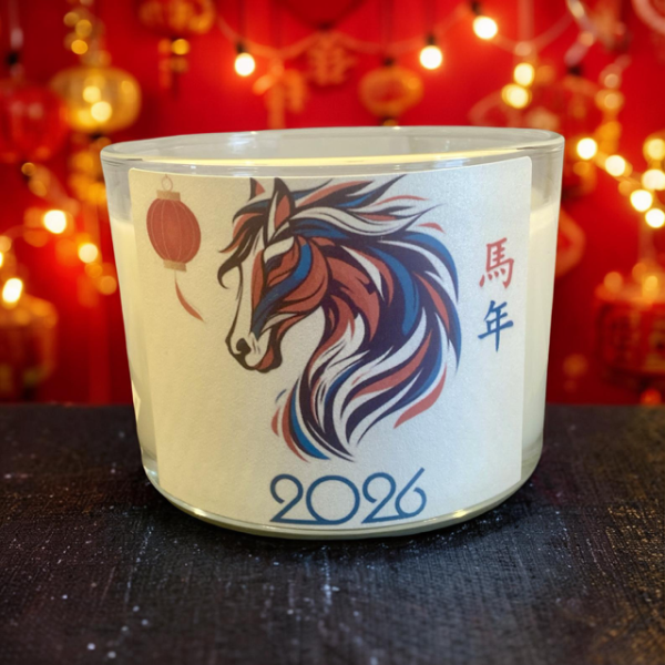 Year of the Fire Horse 2026 Candle, 16 oz