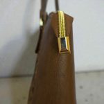 Brown Cork/Vinyl Tote Bag