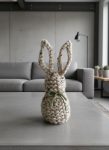 Minimalist Knitted Decor Bunny