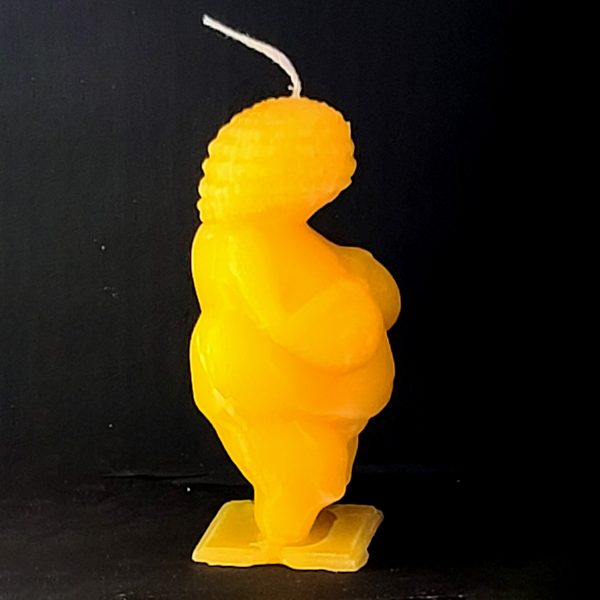 Venus of Willendorf Beeswax Candle