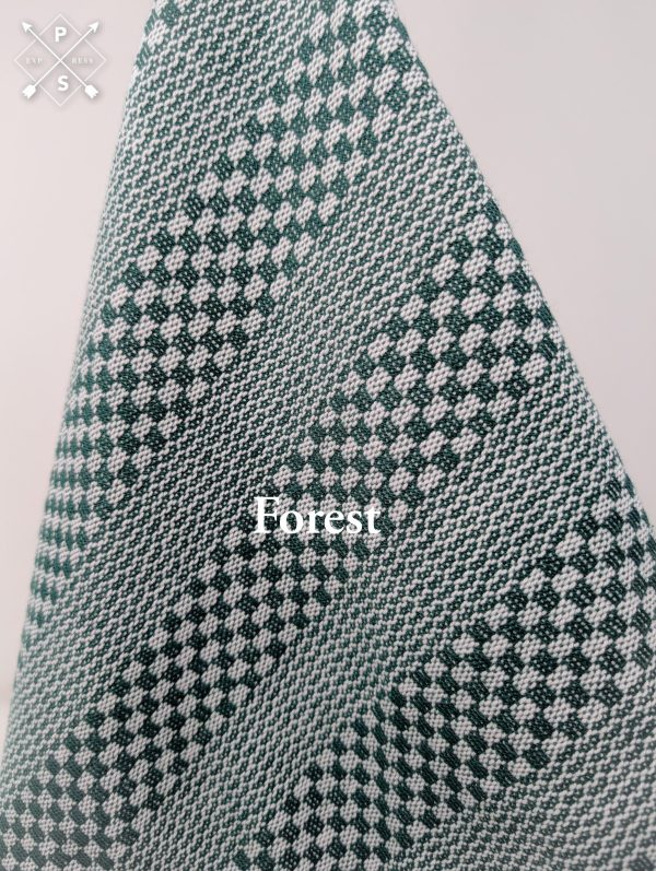 Handwoven Tea Towels / Linge à vaisselle tissé à la main / Green Collection