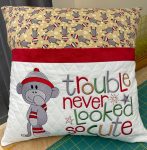 Book Pocket Pillow Slip Cover