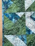 Quilted Batik Table Topper