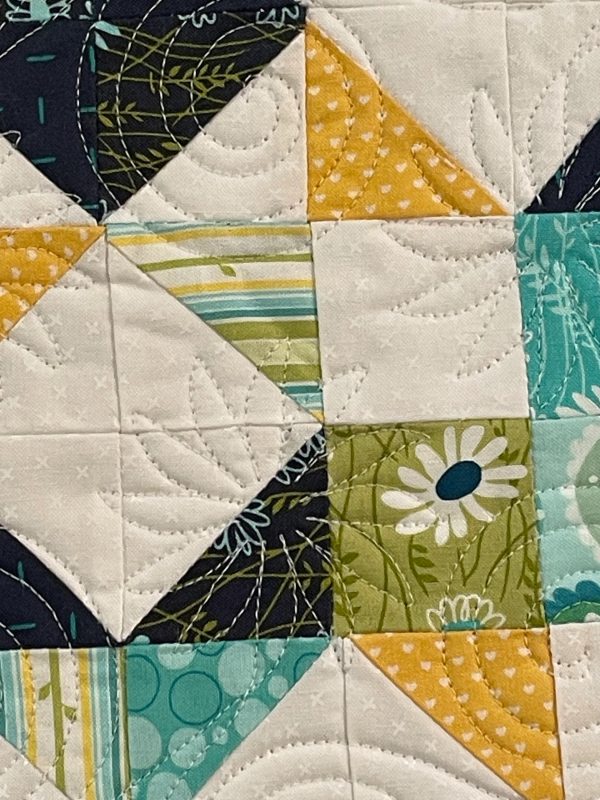 Quilted Star Burst Table Topper
