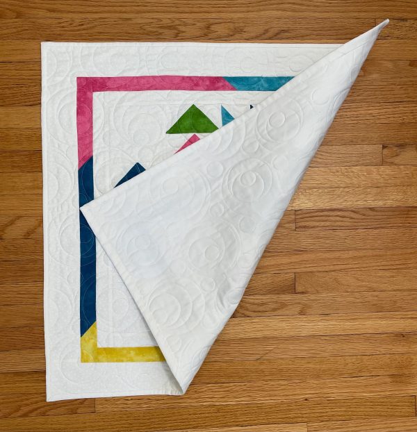 Quilted Flying Geese Table Topper