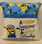Book Pocket Pillow Slip Cover