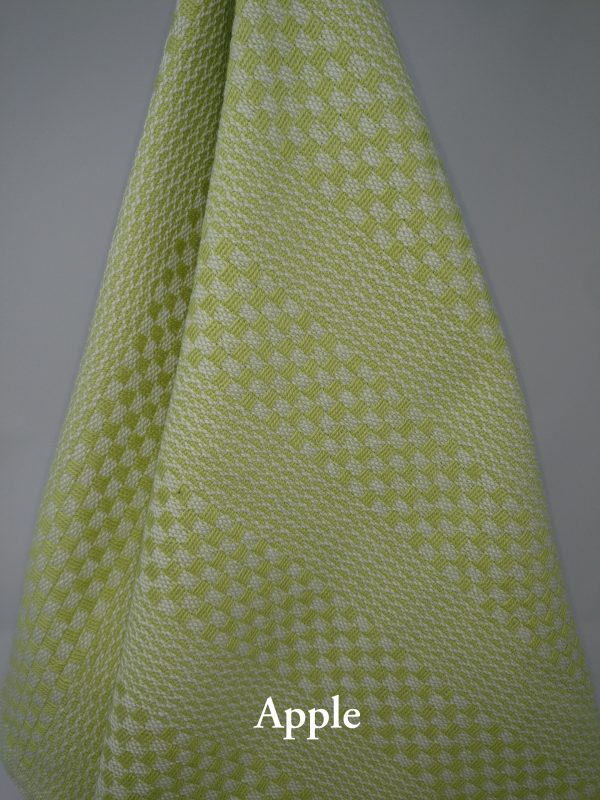 Handwoven Tea Towels / Linge à vaisselle tissé à la main / Green Collection