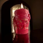 Red Fire Horse Pillar Candle – Cocosoy Wax – Fireside Fragrance – 2026 Good Fortune Decor