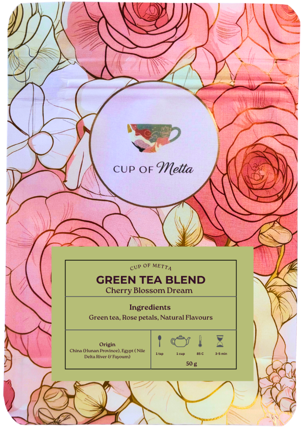 Cherry Blossom Dream Green Tea 1.75oz / 50g