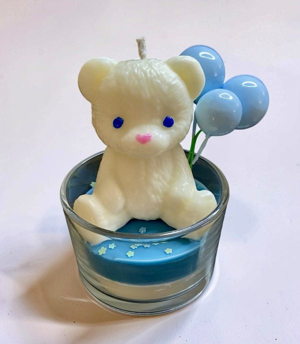 Baby First Birthday Balloons Candle