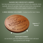 Personalized Funny Trivets: Carved Wood Trivets